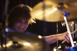 Frank Möckel an den Drums in der Queen-Tribute Band Merqury 2012